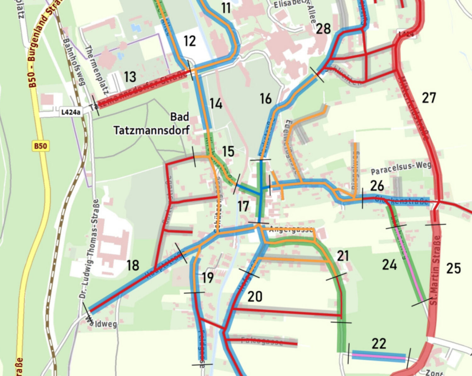 Bad Tatzmannsdorf – Leitfaden Straßenplanung
